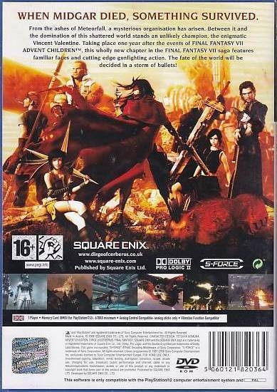Dirge of Cerberus Final Fantasy VII - PS2 (Genbrug)